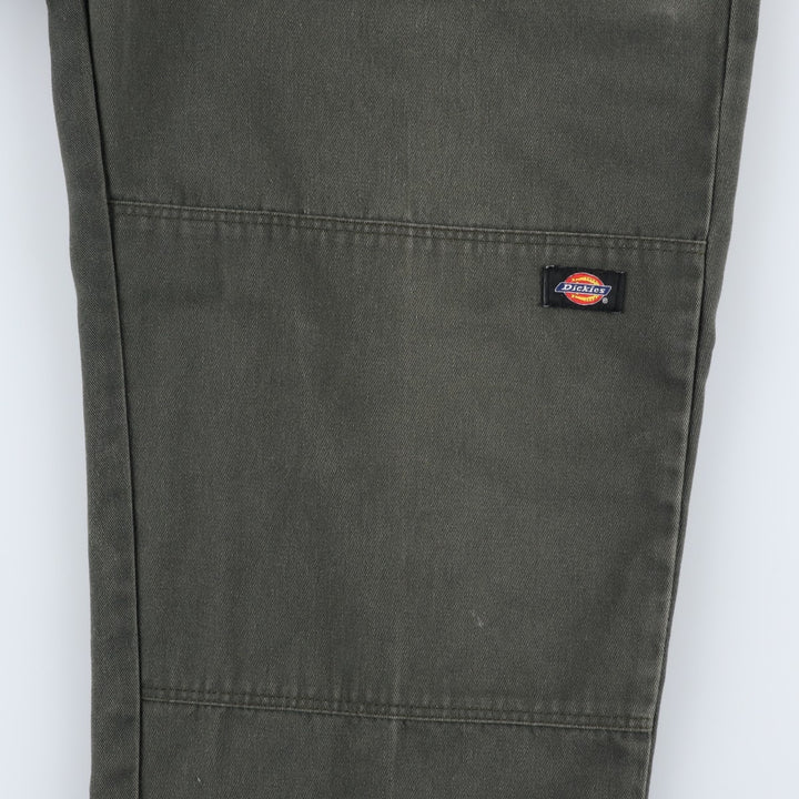 Dickies Loose Fit Double Knee Work Pants Men's W39 unclear Khaki type Vintage Second Hand