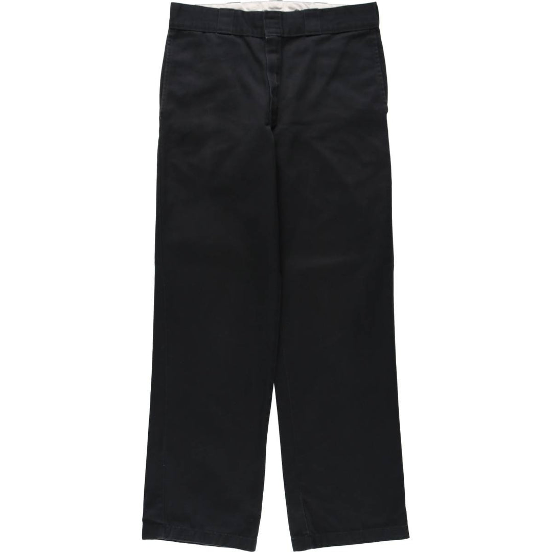 Dickies 874 Original Fit Work Pants for Men, W32 equivalent polyester black type Vintage Second Hand