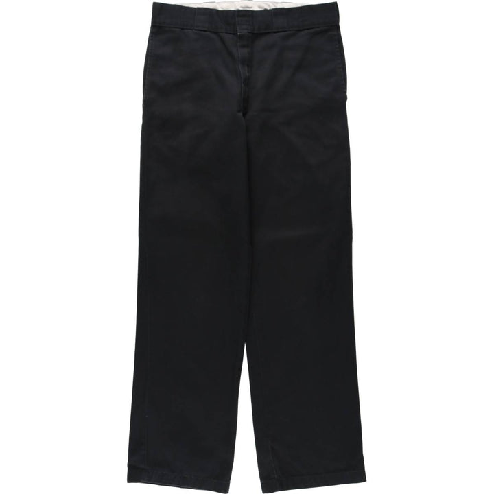 Dickies 874 Original Fit Work Pants for Men, W32 equivalent polyester black type Vintage Second Hand