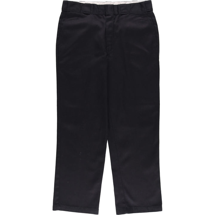 Dickies 874 Work Pants, Men's, Size W34 polyester black type Vintage Second Hand