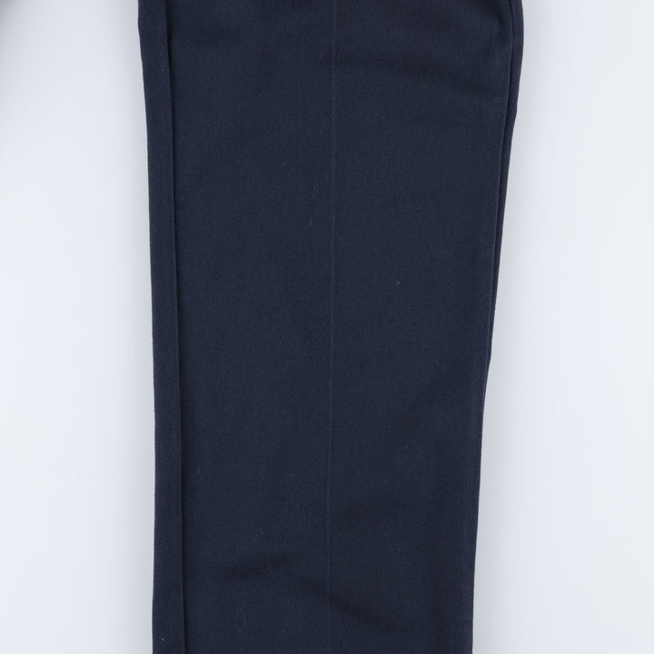 Dickies 874 FLEX ORIGINAL FIT Work Pants, Men's, Size 34 (approx.) polyester navy blue type Vintage Second Hand