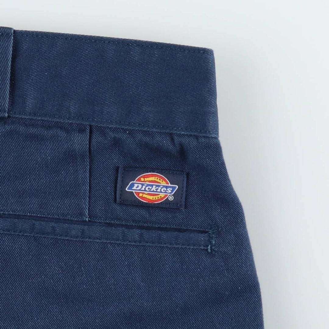 Dickies Work Pants Men's W36 unclear navy blue type Vintage Second Hand