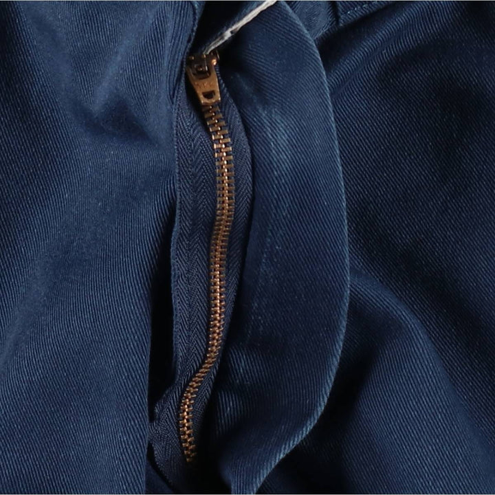 Dickies Work Pants Men's W36 unclear navy blue type Vintage Second Hand