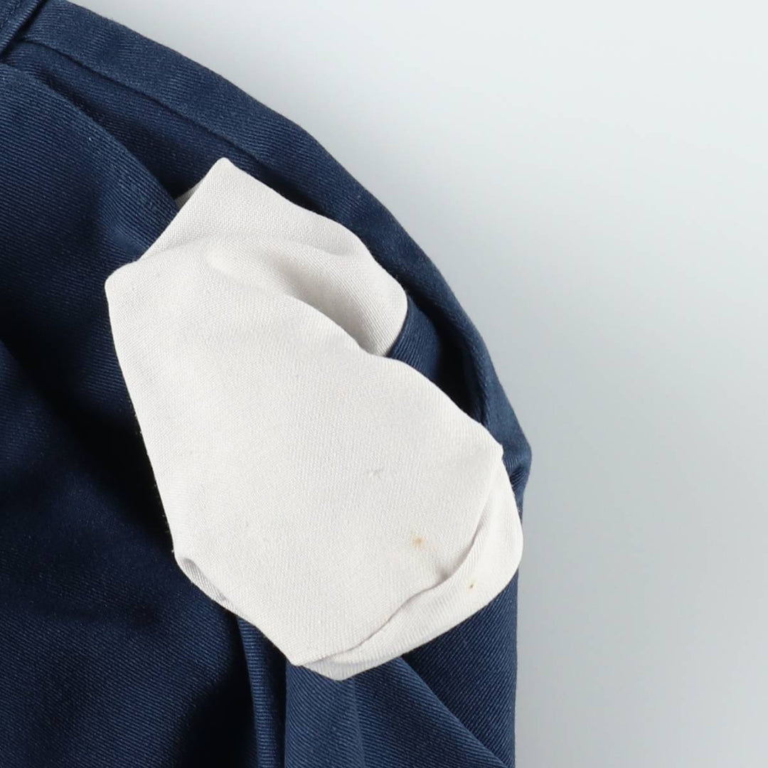 Dickies Work Pants Men's W36 unclear navy blue type Vintage Second Hand