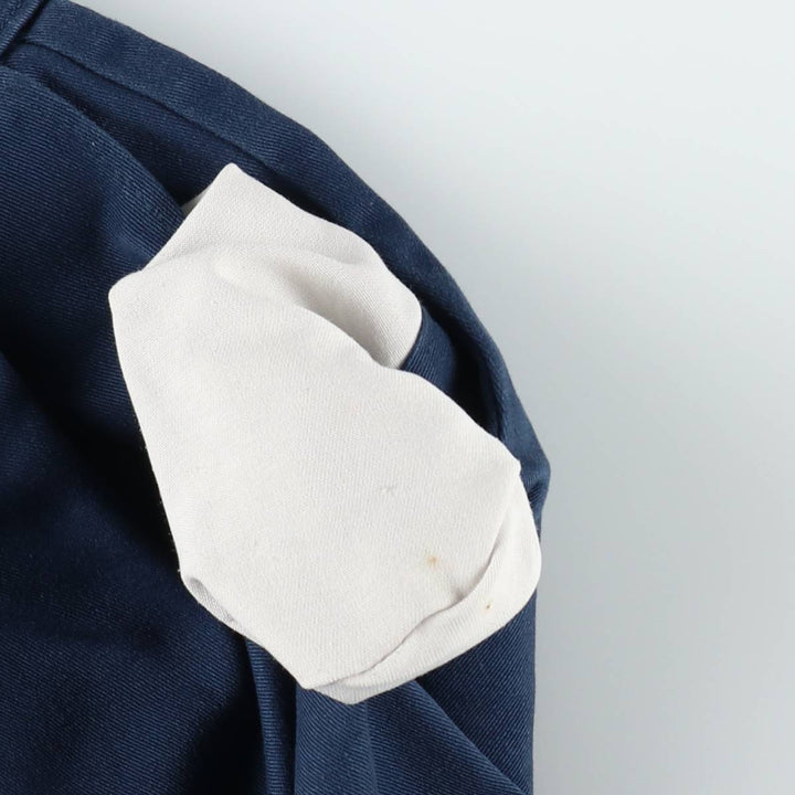 Dickies Work Pants Men's W36 unclear navy blue type Vintage Second Hand