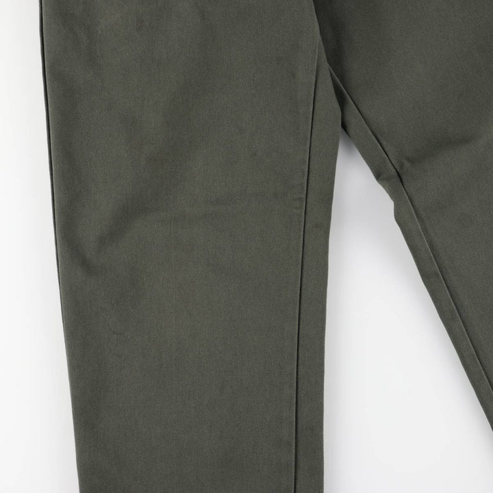 Dickies Work Pants Men's W34 unclear green type Vintage Second Hand
