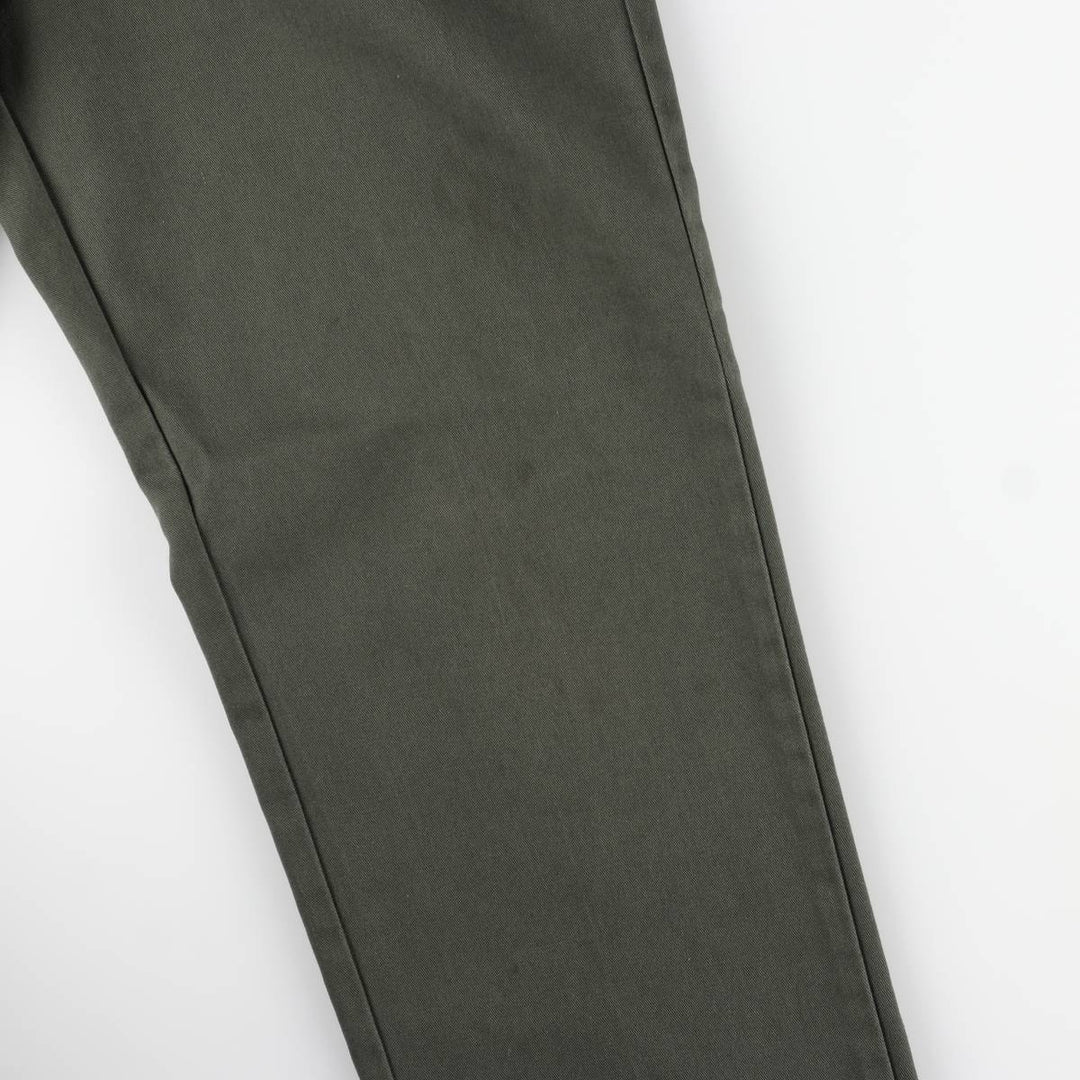Dickies Work Pants Men's W34 unclear green type Vintage Second Hand