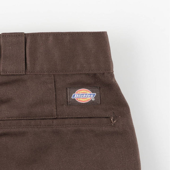 Dickies Work Pants Men's W36 polyester brown type Vintage Second Hand