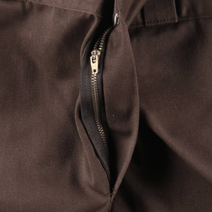Dickies Work Pants Men's W36 polyester brown type Vintage Second Hand