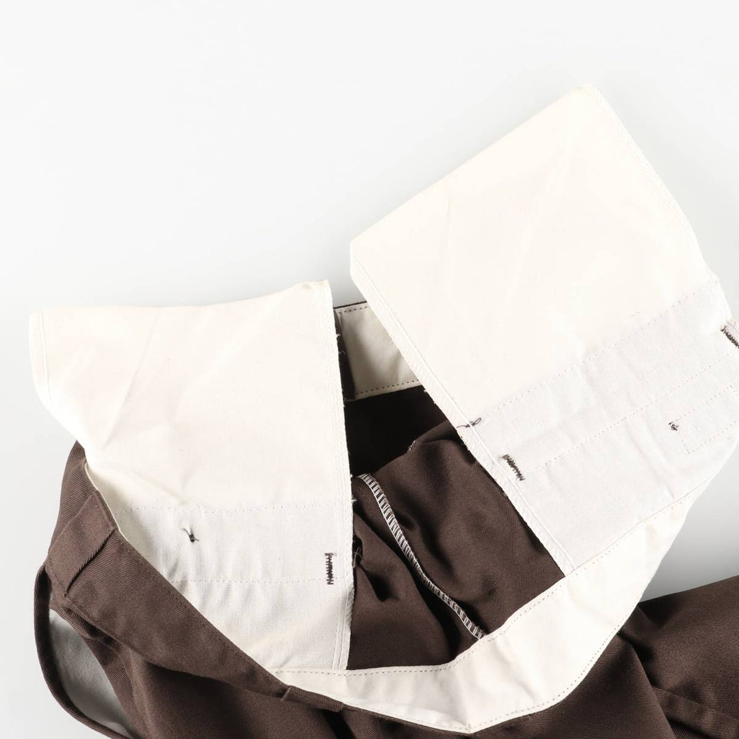 Dickies Work Pants Men's W36 polyester brown type Vintage Second Hand