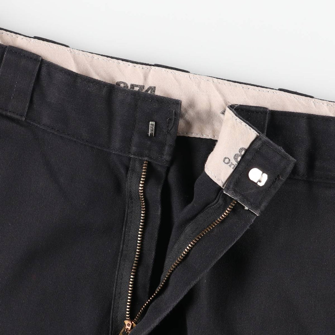 Dickies 874 Original Fit Work Pants for Men, W36 polyester black type Vintage Second Hand