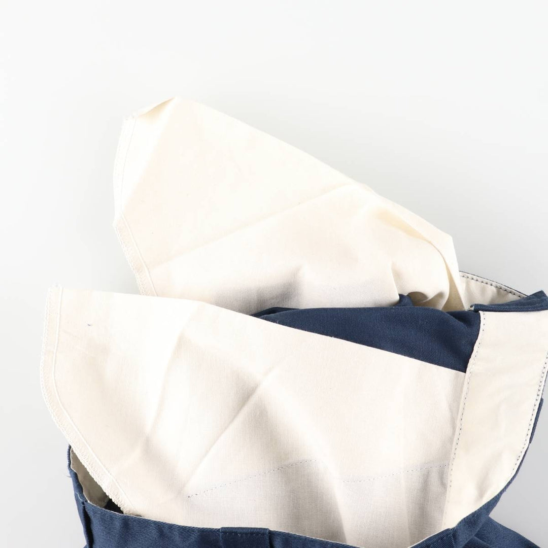 Dickies Work Pants Men's W33 polyester navy blue type Vintage Second Hand