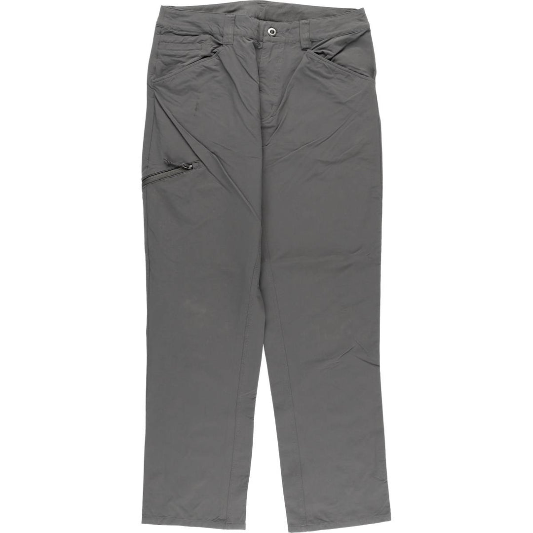 Patagonia Quantary Pants 55176FA18 Nylon Pants, Windbreaker Pants, Men's W34 equivalent. Nylon gray type Vintage Second Hand