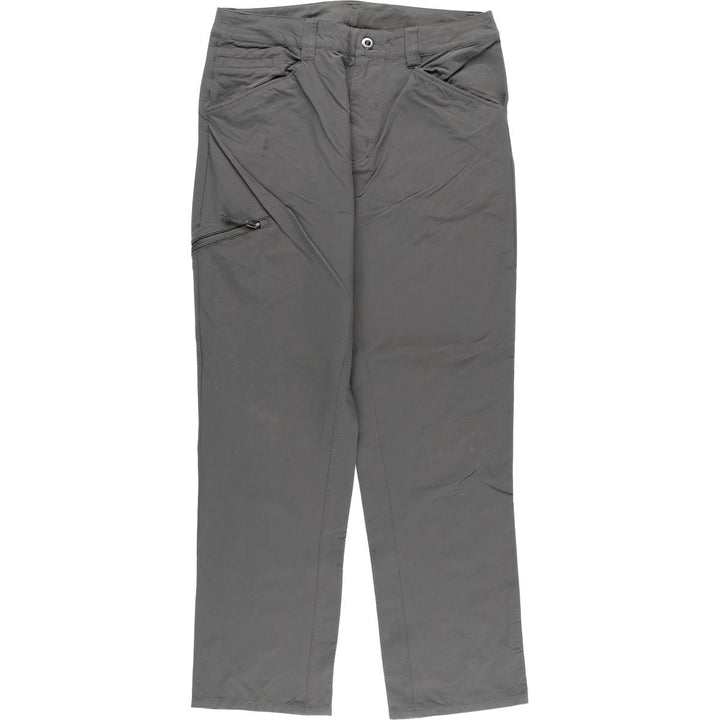 Patagonia Quantary Pants 55176FA18 Nylon Pants, Windbreaker Pants, Men's W34 equivalent. Nylon gray type Vintage Second Hand