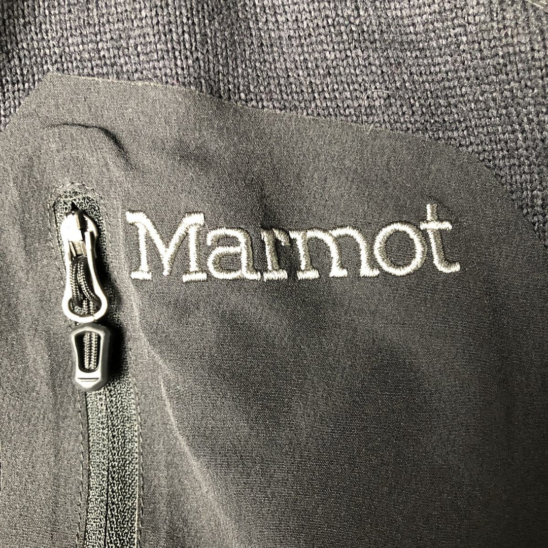 Marmot fleece jacket, men's size M (equivalent to size M) polyester black type Vintage Second Hand