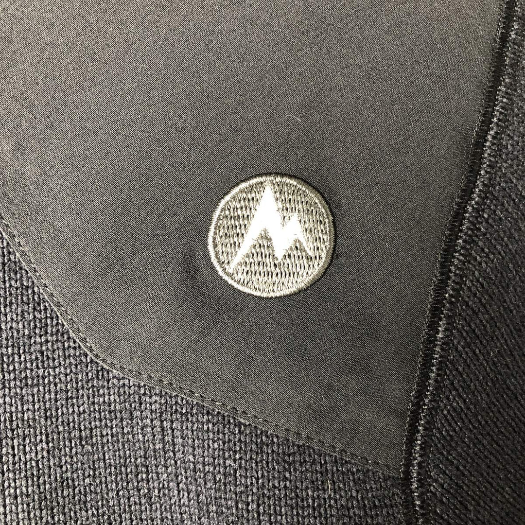 Marmot fleece jacket, men's size M (equivalent to size M) polyester black type Vintage Second Hand