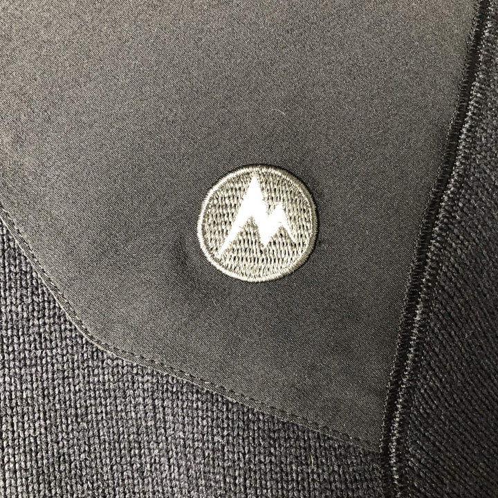 Marmot fleece jacket, men's size M (equivalent to size M) polyester black type Vintage Second Hand