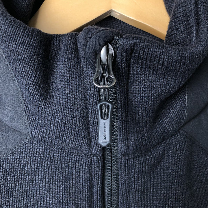 Marmot fleece jacket, men's size M (equivalent to size M) polyester black type Vintage Second Hand
