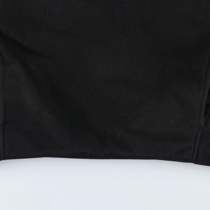 Ralph Lauren Chaps Half-Zip Fleece Pullover, Men's XL polyester black type Vintage Second Hand