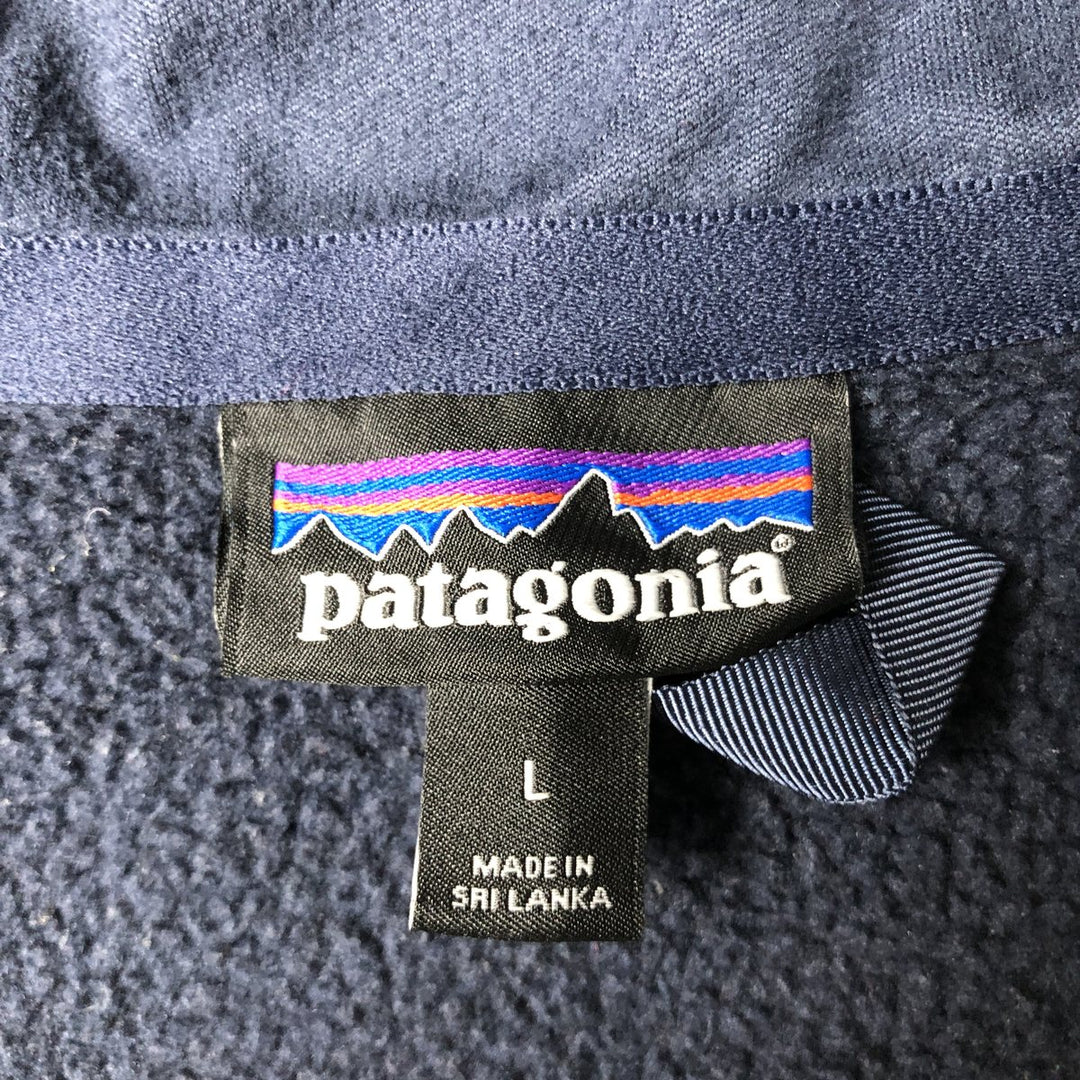 Patagonia Better Sweater 1 recycled polyester navy blue type Vintage Second Hand
