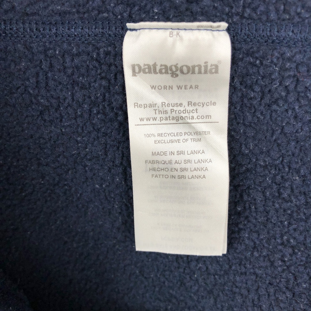 Patagonia Better Sweater 1 recycled polyester navy blue type Vintage Second Hand