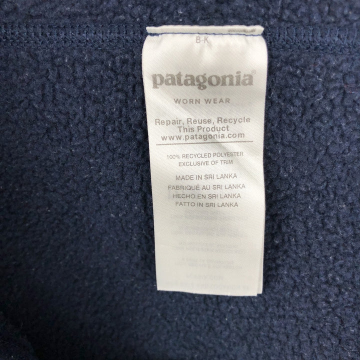 Patagonia Better Sweater 1 recycled polyester navy blue type Vintage Second Hand