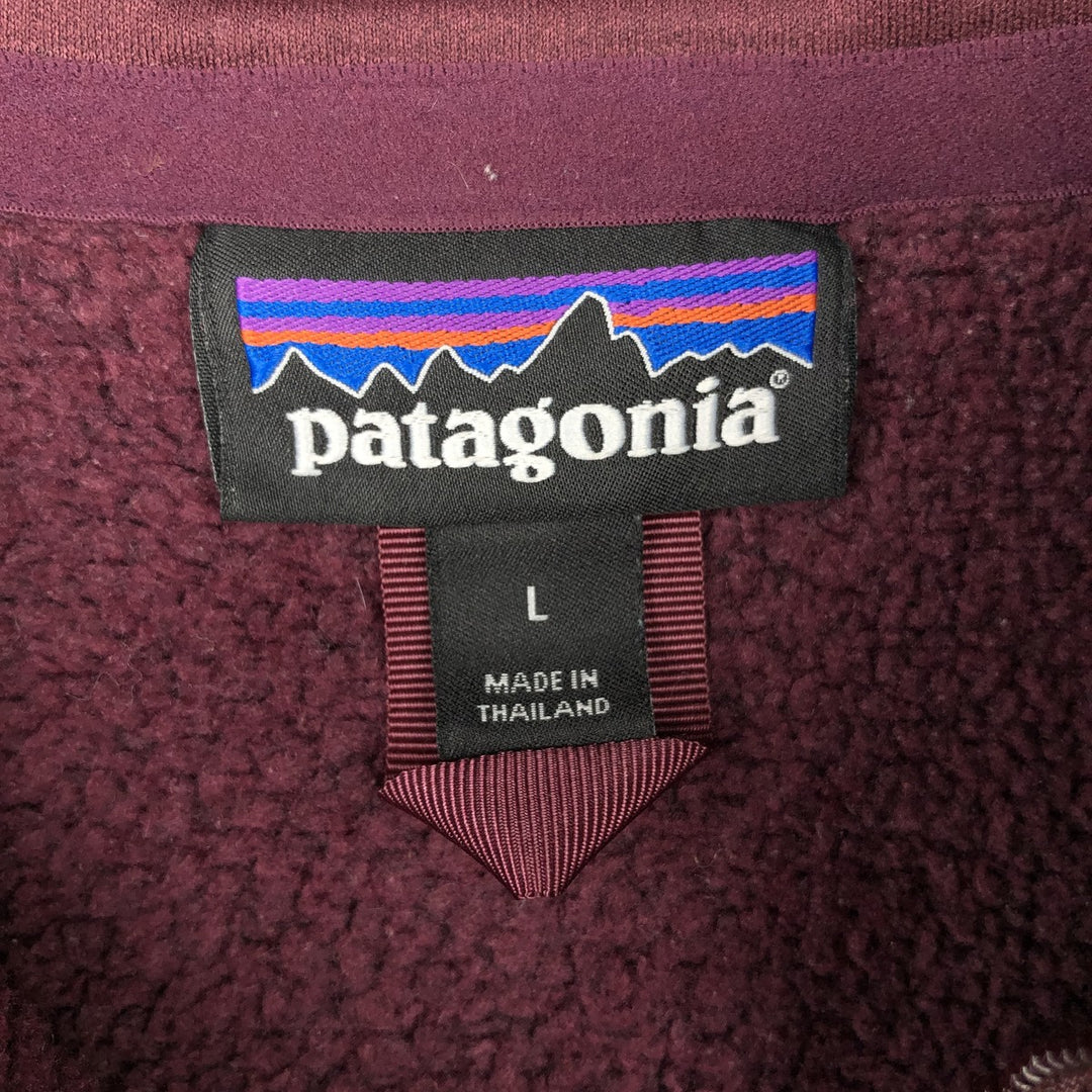 Patagonia Better Sweater 1 polyester Purple type red-purple Vintage Second Hand