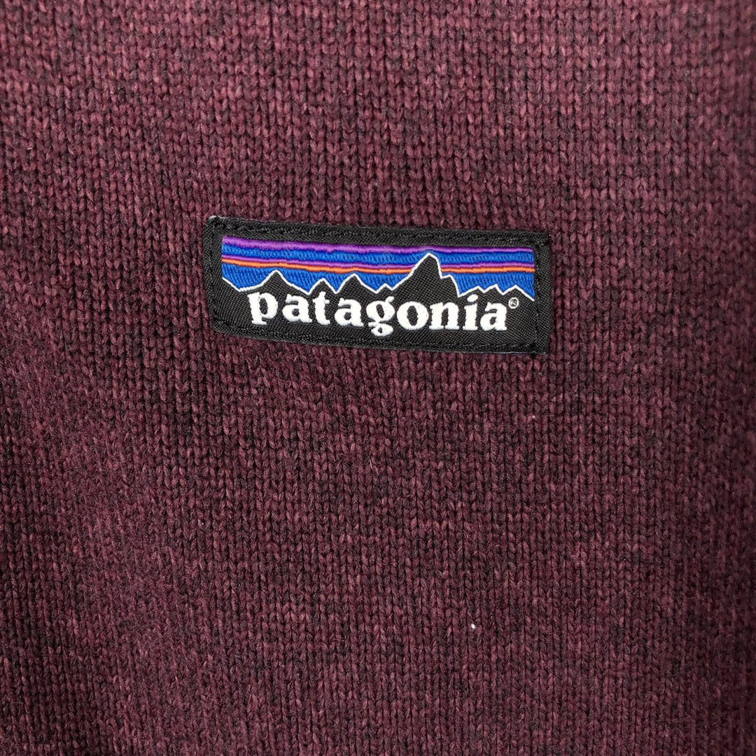 Patagonia Better Sweater 1 polyester Purple type red-purple Vintage Second Hand