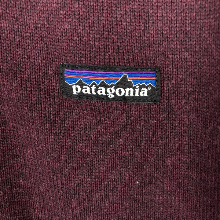Patagonia Better Sweater 1 polyester Purple type red-purple Vintage Second Hand