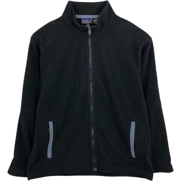 2000'S Patagonia Synchilla Fleece Jacket (26510FA02), Men's Size L unclear black type Vintage Second Hand