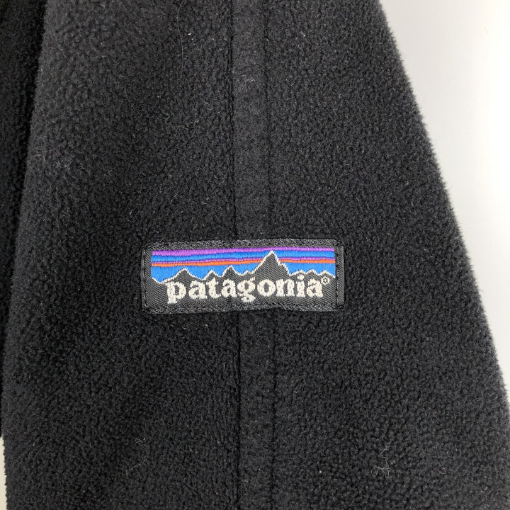 2000'S Patagonia Synchilla Fleece Jacket (26510FA02), Men's Size L unclear black type Vintage Second Hand