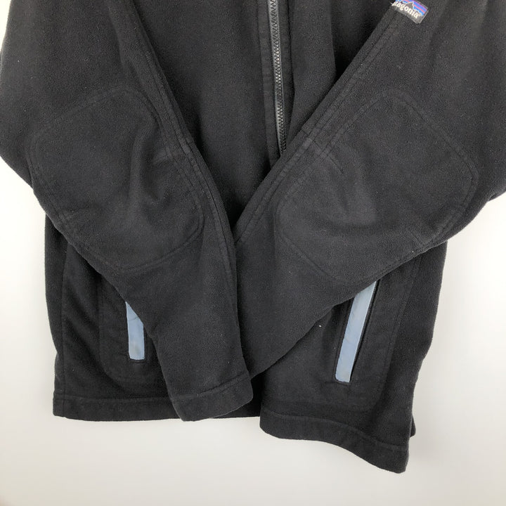 2000'S Patagonia Synchilla Fleece Jacket (26510FA02), Men's Size L unclear black type Vintage Second Hand