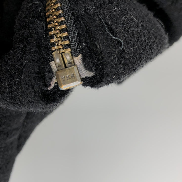 Ralph Lauren POLO by Ralph Lauren Swing Top Fleece Jacket, Men's XL polyester black type Vintage Second Hand