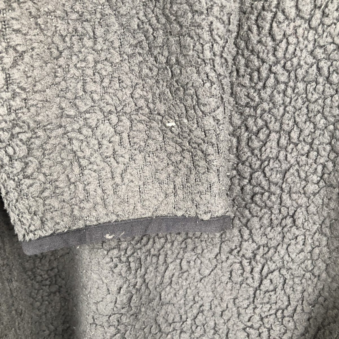 Patagonia Retro Pile Pullover 22810FA18 Half-Zip Fleece Pullover Men's XL (approx.) polyester Charcoal Vintage Second Hand
