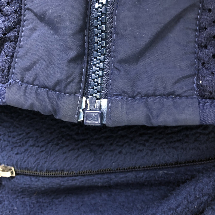 1990'S Patagonia Synchilla 25410F7 Fleece Jacket, Made in USA, Men's XL equivalent, Vintage polyester navy blue type Vintage Second Hand