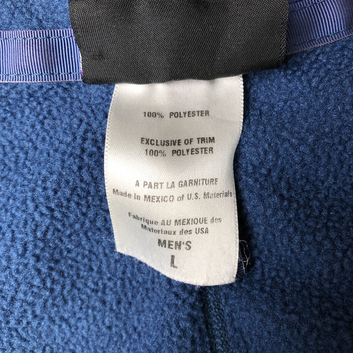 2000'S Patagonia SYNCHILLA El Cap Jacket 25295F4 Fleece Jacket Men's Size L (approx.) polyester turquoise blue Vintage Second Hand