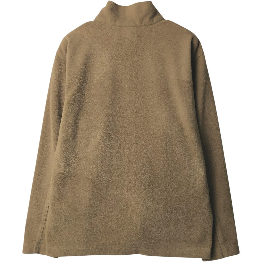 2000'S Patagonia Synchilla Fleece Jacket (26511F5), Men's Size Medium polyester beige type brown Vintage Second Hand