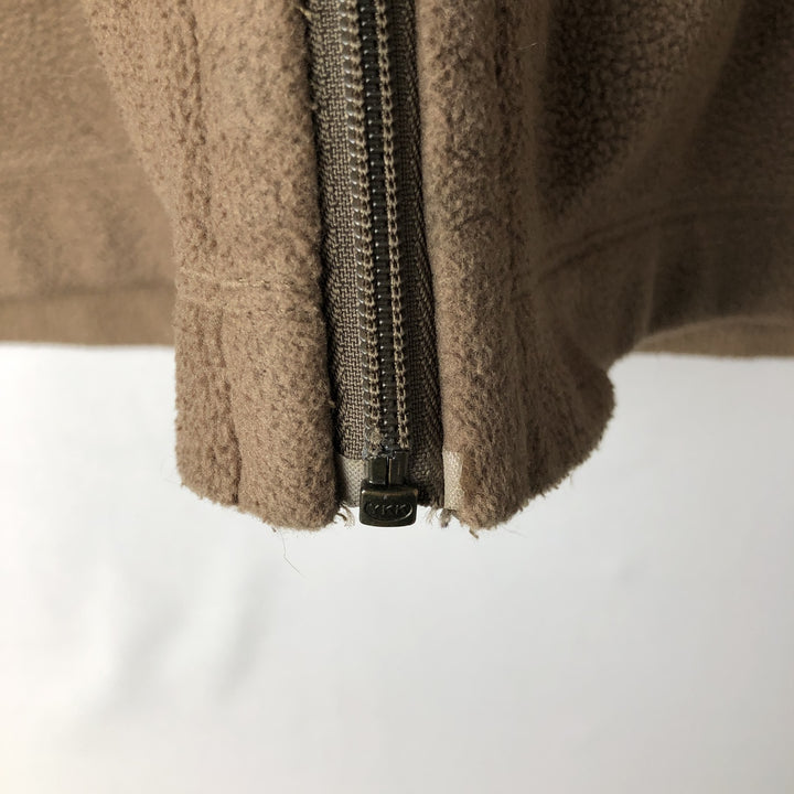 2000'S Patagonia Synchilla Fleece Jacket (26511F5), Men's Size Medium polyester beige type brown Vintage Second Hand