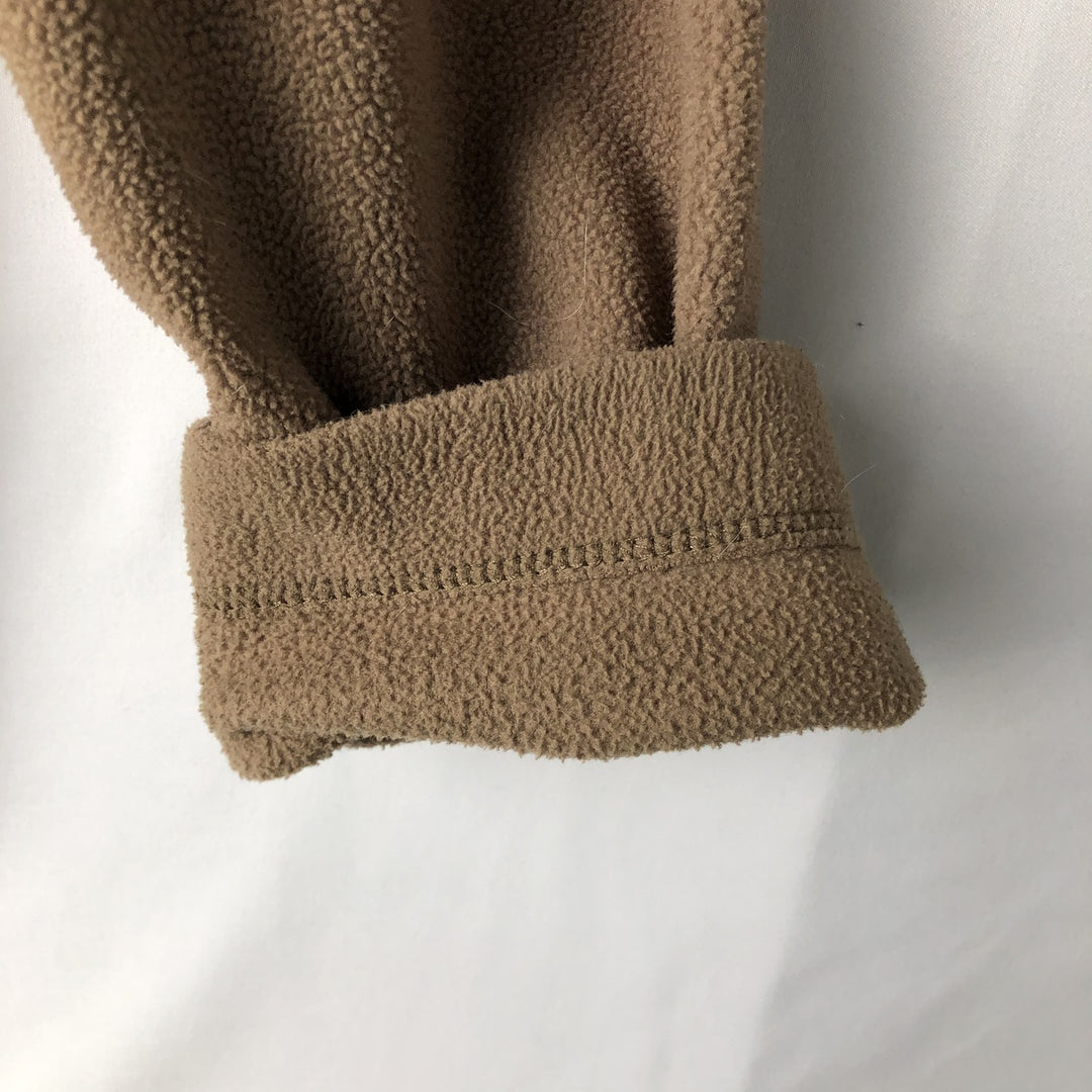 2000'S Patagonia Synchilla Fleece Jacket (26511F5), Men's Size Medium polyester beige type brown Vintage Second Hand