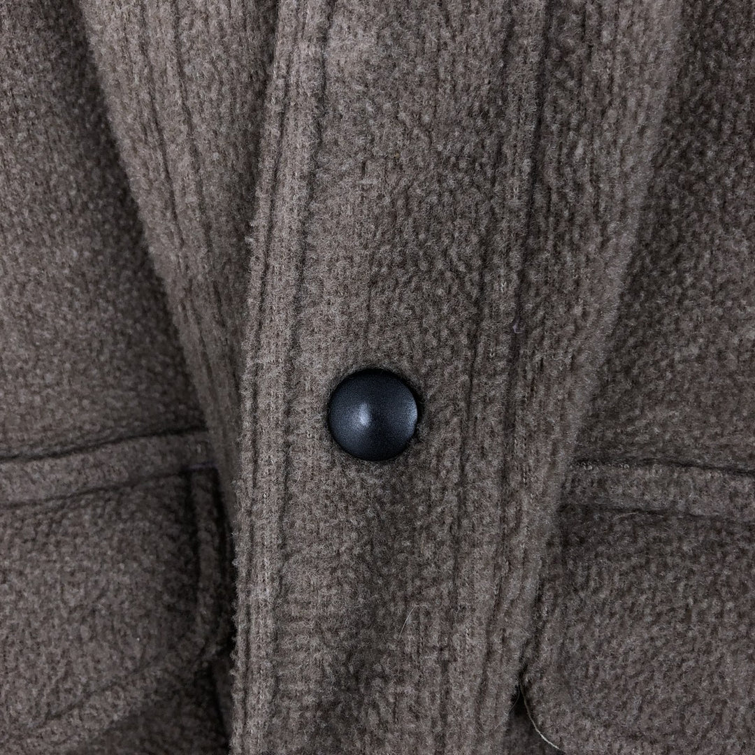 90'S Orvis fleece jacket, men's size XL equivalent, vintage. polyester brown type Vintage Second Hand
