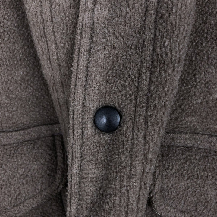 90'S Orvis fleece jacket, men's size XL equivalent, vintage. polyester brown type Vintage Second Hand
