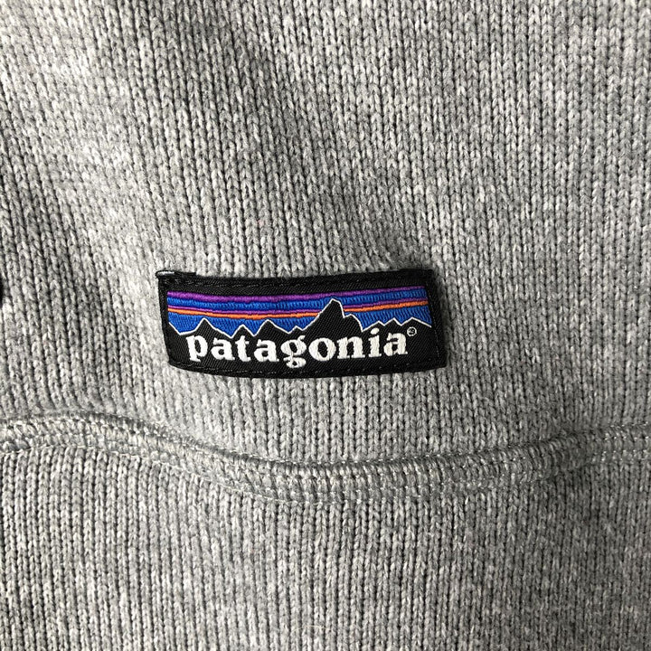 Patagonia 26000FA17 Half-Snap Fleece Pullover, Men's Size M (approx.) polyester gray type Vintage Second Hand