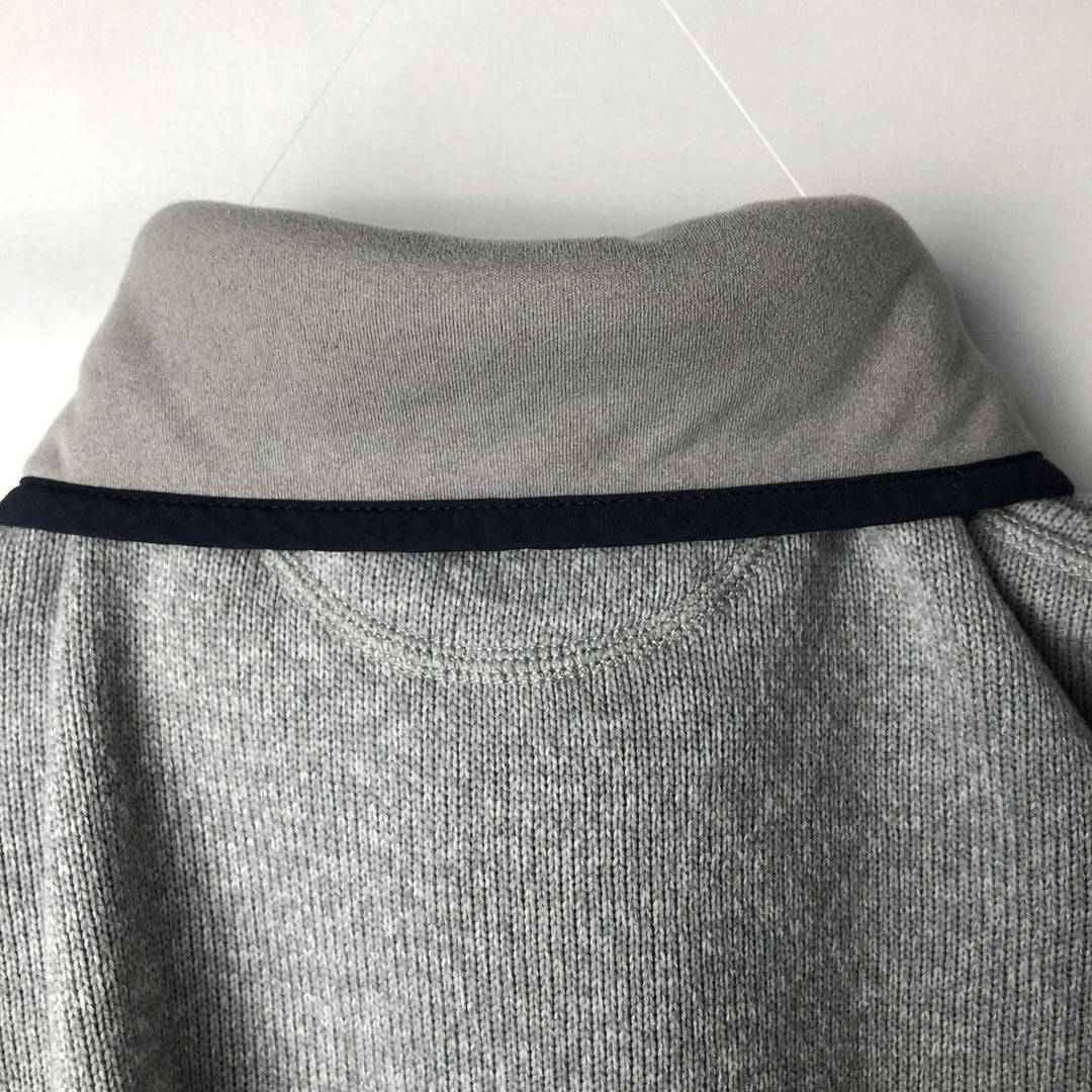 Patagonia 26000FA17 Half-Snap Fleece Pullover, Men's Size M (approx.) polyester gray type Vintage Second Hand