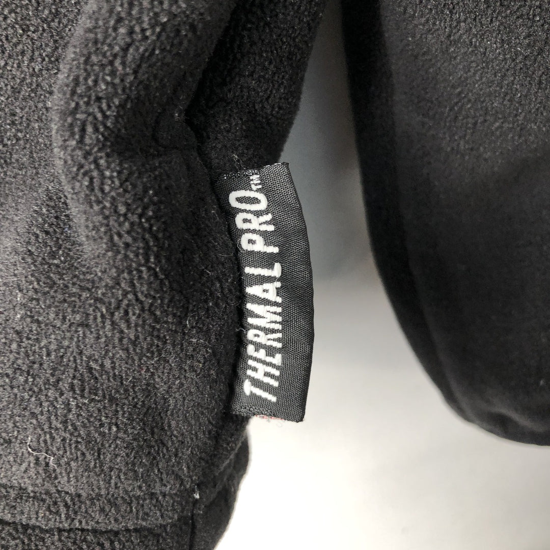 1990'S Ralph Lauren POLO SPORT Half-Zip Fleece Pullover, Men's Size L (approx.), Vintage polyester black type Vintage Second Hand