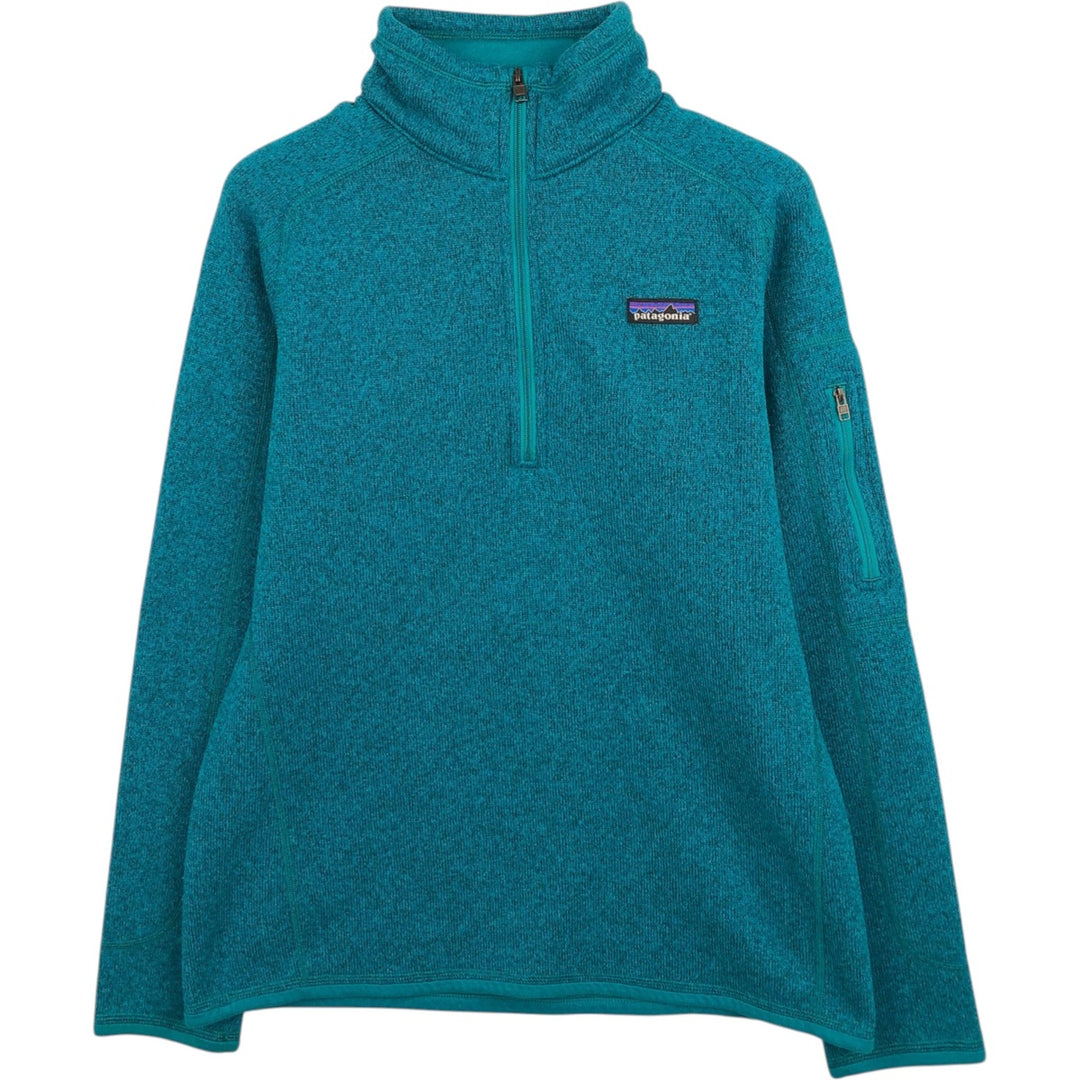 Patagonia Better Sweater 1 polyester turquoise blue Vintage Second Hand