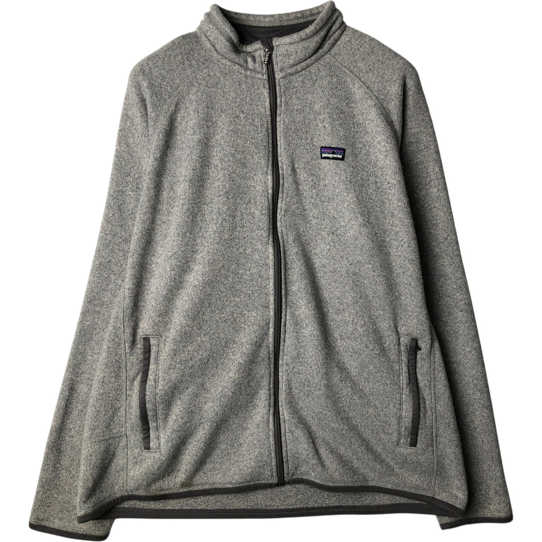 Patagonia Better Sweater Jacket 225528FA13 Fleece Jacket Men's XL equivalent polyester gray type Vintage Second Hand