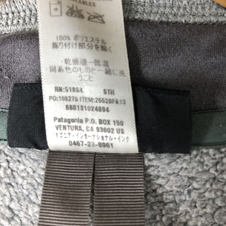 Patagonia Better Sweater Jacket 225528FA13 Fleece Jacket Men's XL equivalent polyester gray type Vintage Second Hand