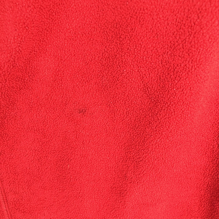 Patagonia Half-Zip Fleece Pullover, Made in USA, Men's Size M (approx.) polyester red type Vintage Second Hand