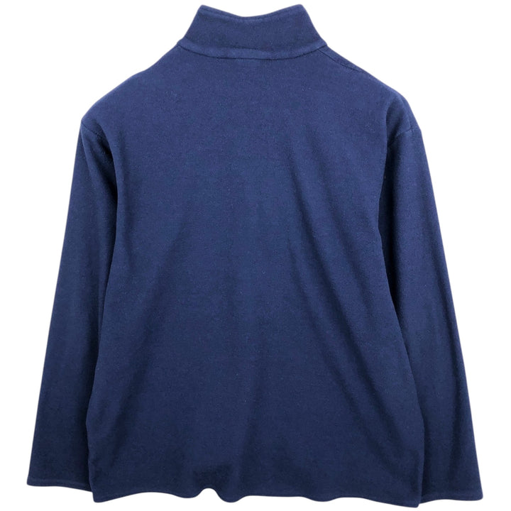 90'S Patagonia Capilene 43470SP99 Half-Zip Fleece Pullover, Made in USA, Men's XL equivalent. polyester navy blue type Vintage Second Hand