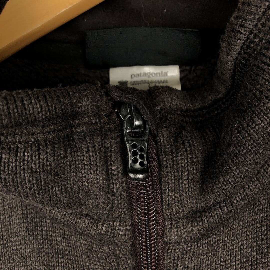 2000'S Patagonia Better Sweater Jacket 25526F0 Fleece Jacket, Men's Medium polyester brown type Vintage Second Hand